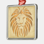 Lion Metal Ornament Aus Metall (Links)