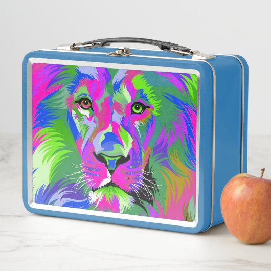 Lion Metall Lunch Box (Beispiel)