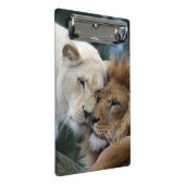 Lion Mini Klemmbrett (Schrägansicht)
