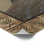 Lion Mizrach Poster (Ecke)