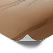 Lion Modern blühende Sands Safari Jungle Poster (Ecke)