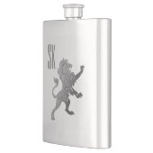 Lion Monogram Flachmann (Links)