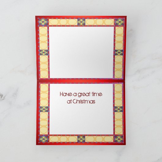 Lion Monument, Lucerne Feiertagskarte (Innenseite)