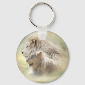 Lion Moon Art Schlüsselanhänger