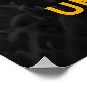 Lion Motivierend Unstoppaple Poster (Ecke)