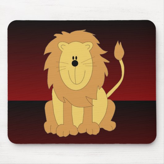 Lion Mouse Pad Mousepad (Vorne)