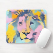Lion Mouse Pad Mousepad (Mit Mouse)