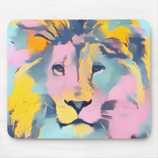 Lion Mouse Pad Mousepad (Vorne)