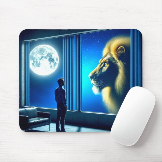 Lion Mousepad (Mit Mouse)