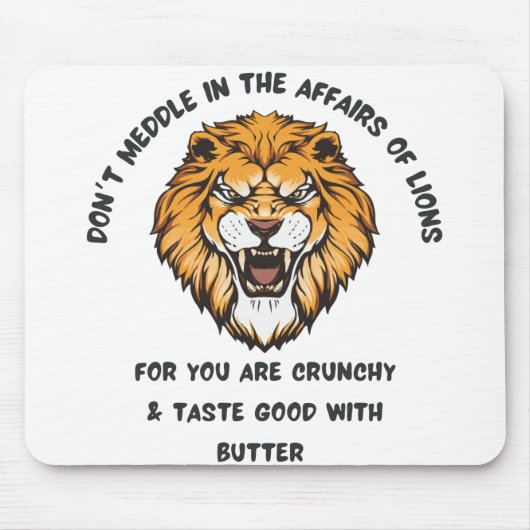 Lion mousepad (Vorne)