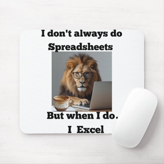 Lion Mousepad (Mit Mouse)