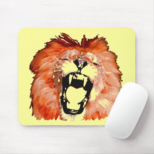Lion Mousepad (Mit Mouse)