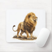 Lion Mousepad (Mit Mouse)