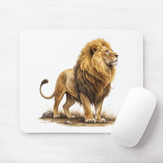Lion Mousepad (Mit Mouse)