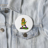 Lion Musician Gitarre Button (Beispiel)