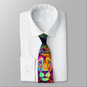 Lion Neck Tie Krawatte (Gebunden)