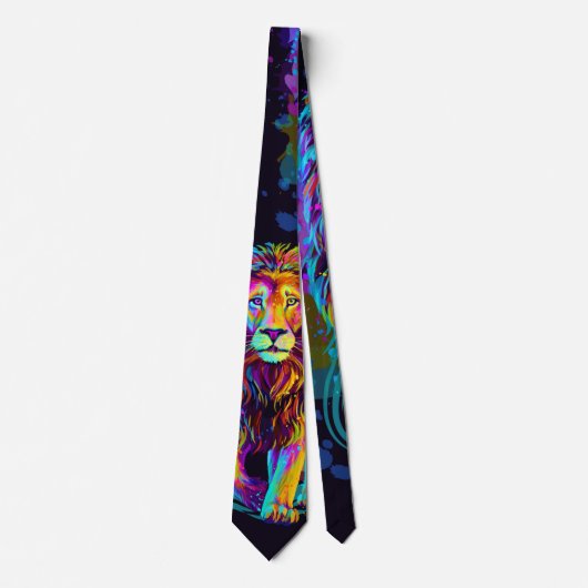 Lion Neck Tie Krawatte (Vorderseite)