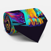 Lion Neck Tie Krawatte (Gerollt)