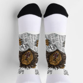 Lion News Socks Socken (Oben)