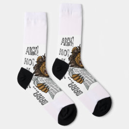 Lion News Socks Socken