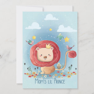 Lion Niedlich Lion Prince Save The Date