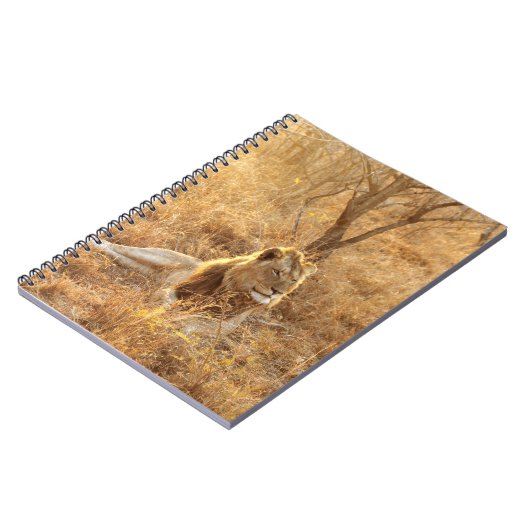 Lion-Notebook Notizblock (Linke Seite)