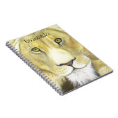 Lion Notizblock (Rechte Seite)