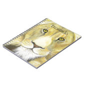 Lion Notizblock (Linke Seite)