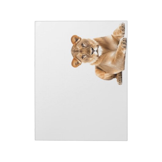 Lion Notizblock (Rotiert)