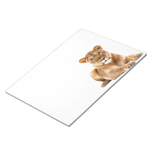 Lion Notizblock (angewinkelt)