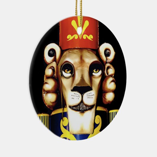 Lion Nutcracker Weihnachtsschmuck (Rechts)