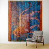 Lion of Babylon, Mesopotamia  Wandteppich (Beispiel)