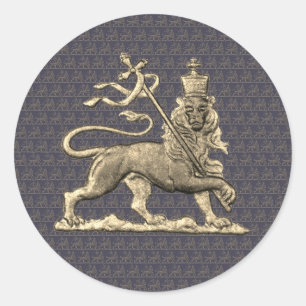 Lion of Judah Aufkleber Rasta Sticker Rastafari