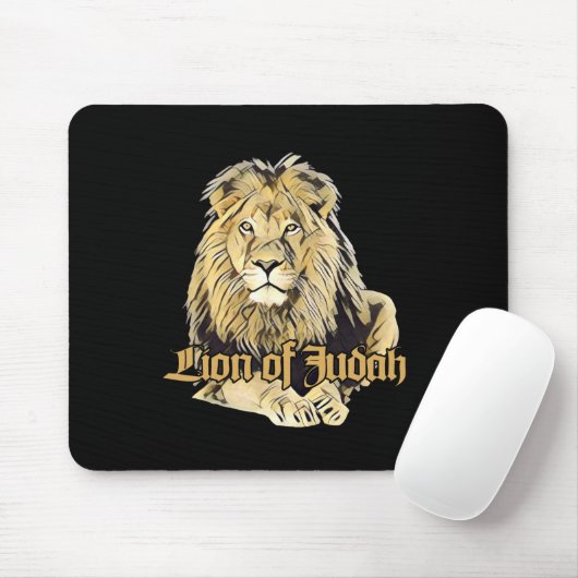 Lion of Judah - Big Lion - Mousepad (Mit Mouse)