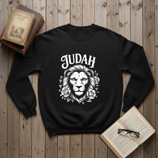 Lion of Judah, Christian faith sweatshirt 