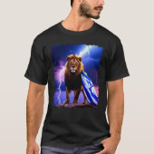 Lion Of Judah Christian Faith T-Shirt (Vorderseite)