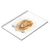Lion of Judah Classic Notebook - Bold 6.5" x 8.75" Notizblock (Linke Seite)