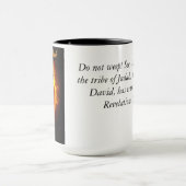 "Lion of Judah" Coffee Mug Tasse (Zentrum)