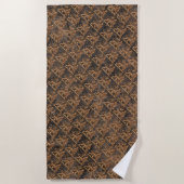 Lion of Judah Empire of Ethiopia Jah Reggae Roots Strandtuch (Vorderseite)