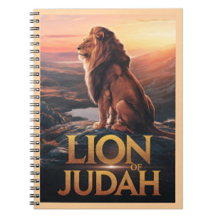 Lion of Judah - Faith-Notebook Notizblock