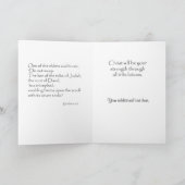 Lion of Judah Grußkarte Karte (Innenseite)