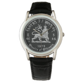 Lion of Judah - Haile Selassie - Rastafari Watch A Armbanduhr