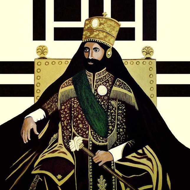 Lion of Judah - Haile Selassie - Rastafari Watch Armbanduhr