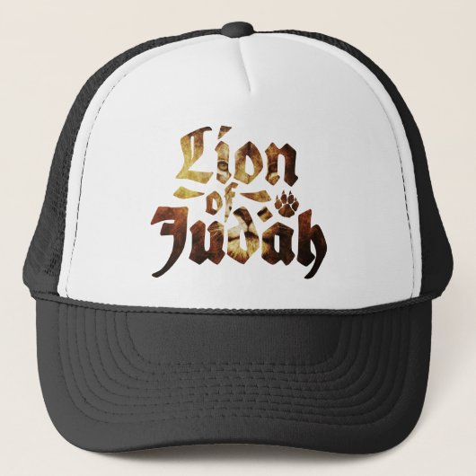 Lion of Judah - Haile Selassie - Trucker Cap Truckerkappe (Vorderseite)