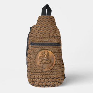 Lion of Judah - Jah Army - Haile Selassie Tank-Top Crossbody Bag