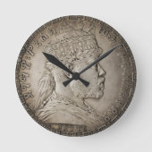 Lion of Judah Jah Army Menelik II Rasta Roots Runde Wanduhr (Vorderseite)