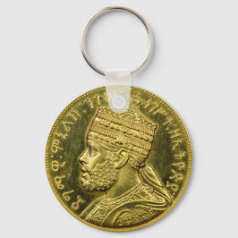 Lion of Judah Jah Army Menelik II Rasta Roots Schlüsselanhänger