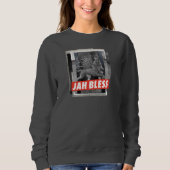 Lion of Judah Jah Bless Rasta Reggae Sweatshirt (Vorderseite)