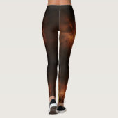 Lion of Judah - Jah Rastafari Power Yoga Leggings (Rückseite)