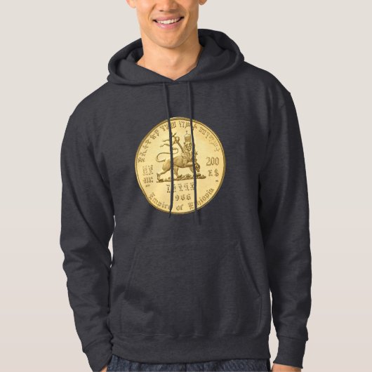Lion of Judah - Jah Rastafari Rasta Reggae Hoodie (Vorderseite)